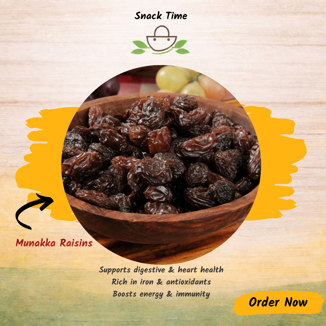 Munakka Raisins – Sweet & Naturally Dried