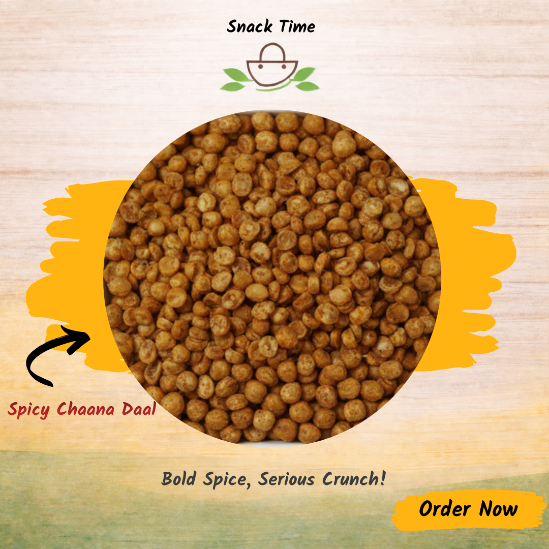 Spicy Chana Daal – Crunchy & Bold Lentil | Snack Time