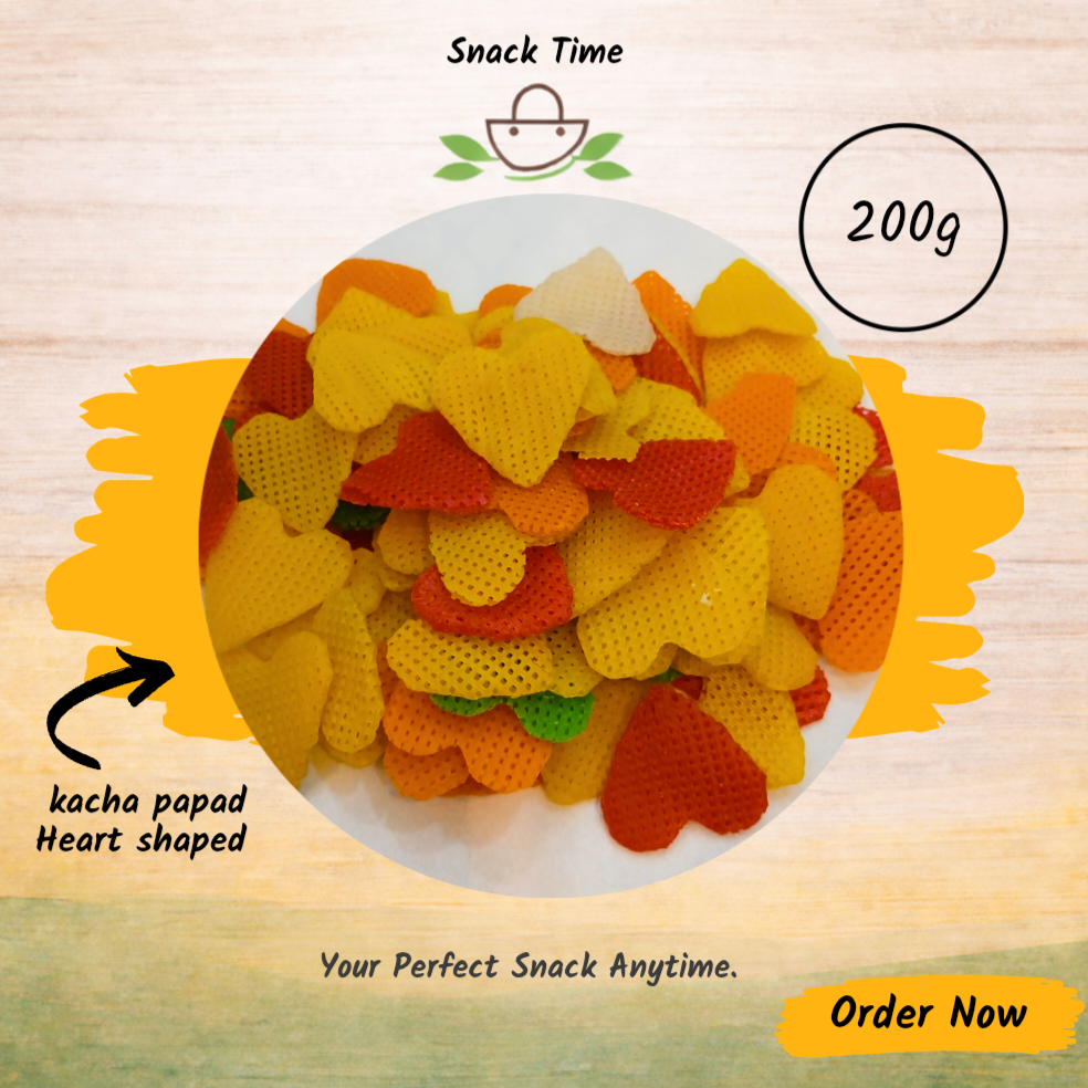 Kacha Papad – Traditional Raw Papad for Frying & Roasting