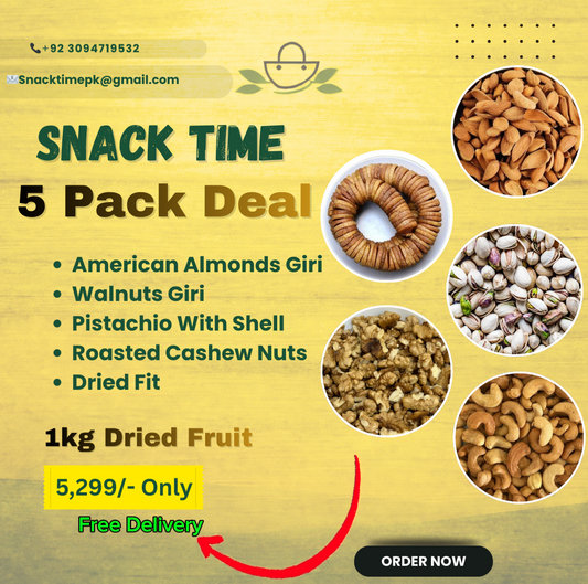 1kg Premium Nuts Combo | Snack Time