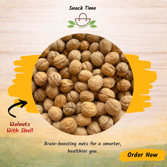 Premium Kaghzi Akhroot Walnuts – Soft Shell, Fresh & Natural