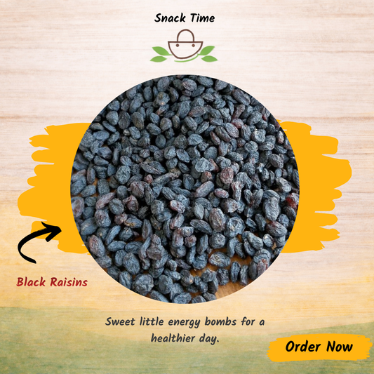 Black Raisins – Soft, Naturally Sweet & Healthy
