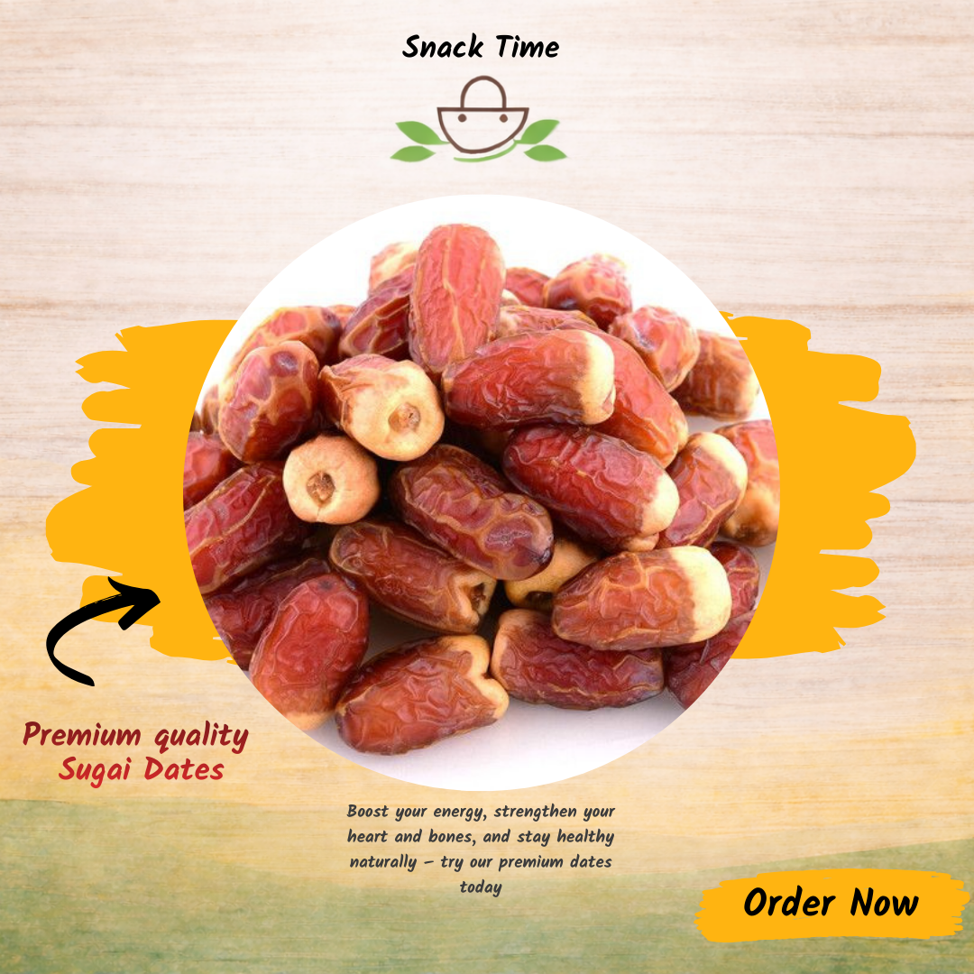 Sugai Dates – Premium Saudi Two-Tone Dates