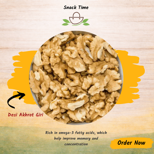 Desi Akhrot Giri (Walnut Kernels) – Fresh & Natural Brain Booster