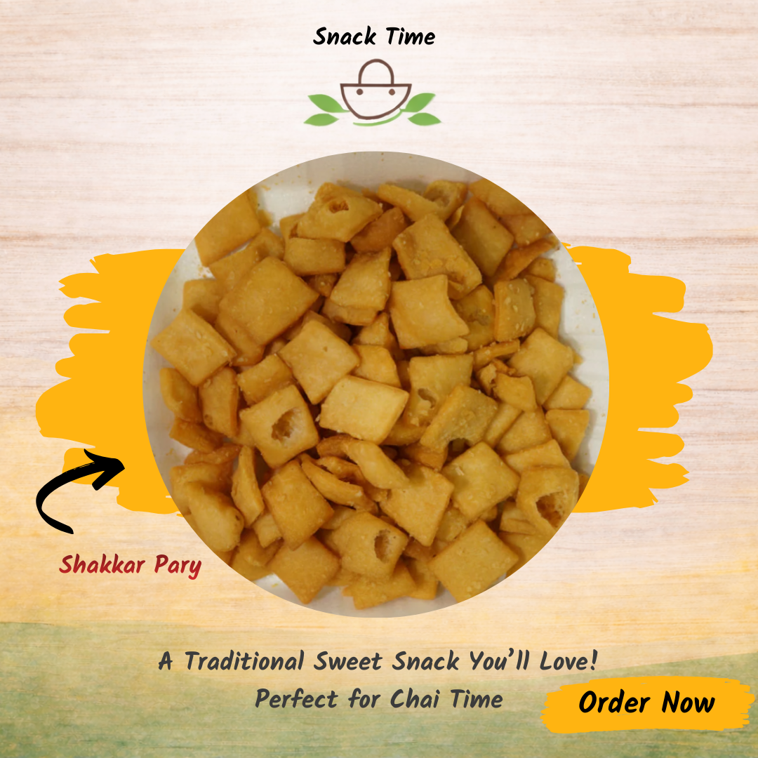 Shakkar Pary – Sweet & Crunchy Traditional Tea Snack