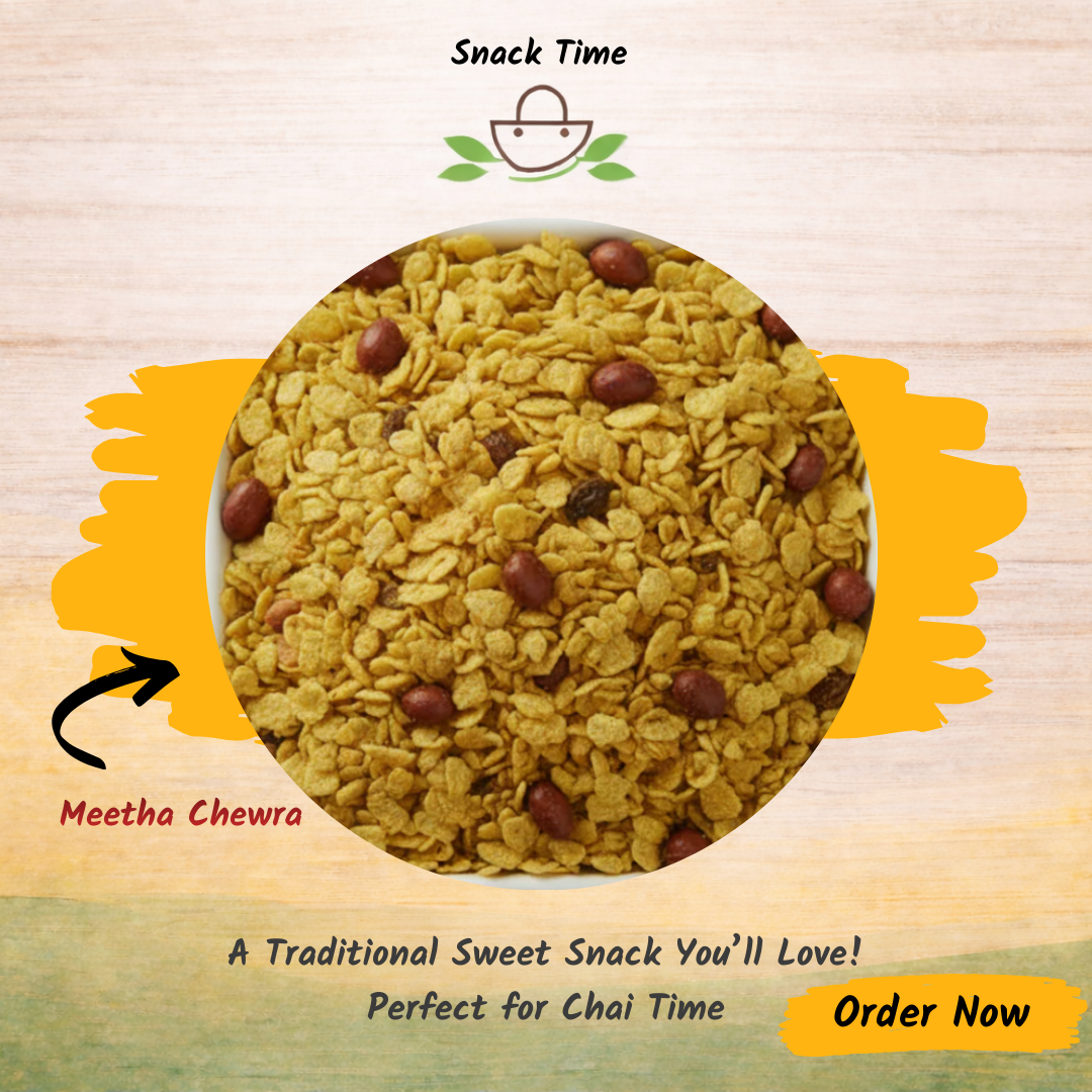Meetha Chewra – Sweet Traditional Nimco | Snack Time
