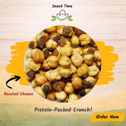 Roasted Chana – Crunchy & Healthy | Snack Time