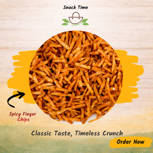 Spicy Finger Chips – Hot & Crispy Potato Snacks