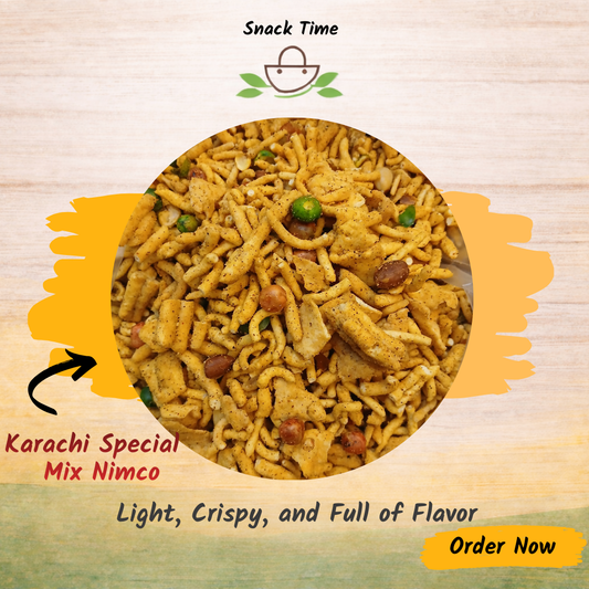 Karachi Special Papri Mix Nimco – Traditional Crunchy Snack