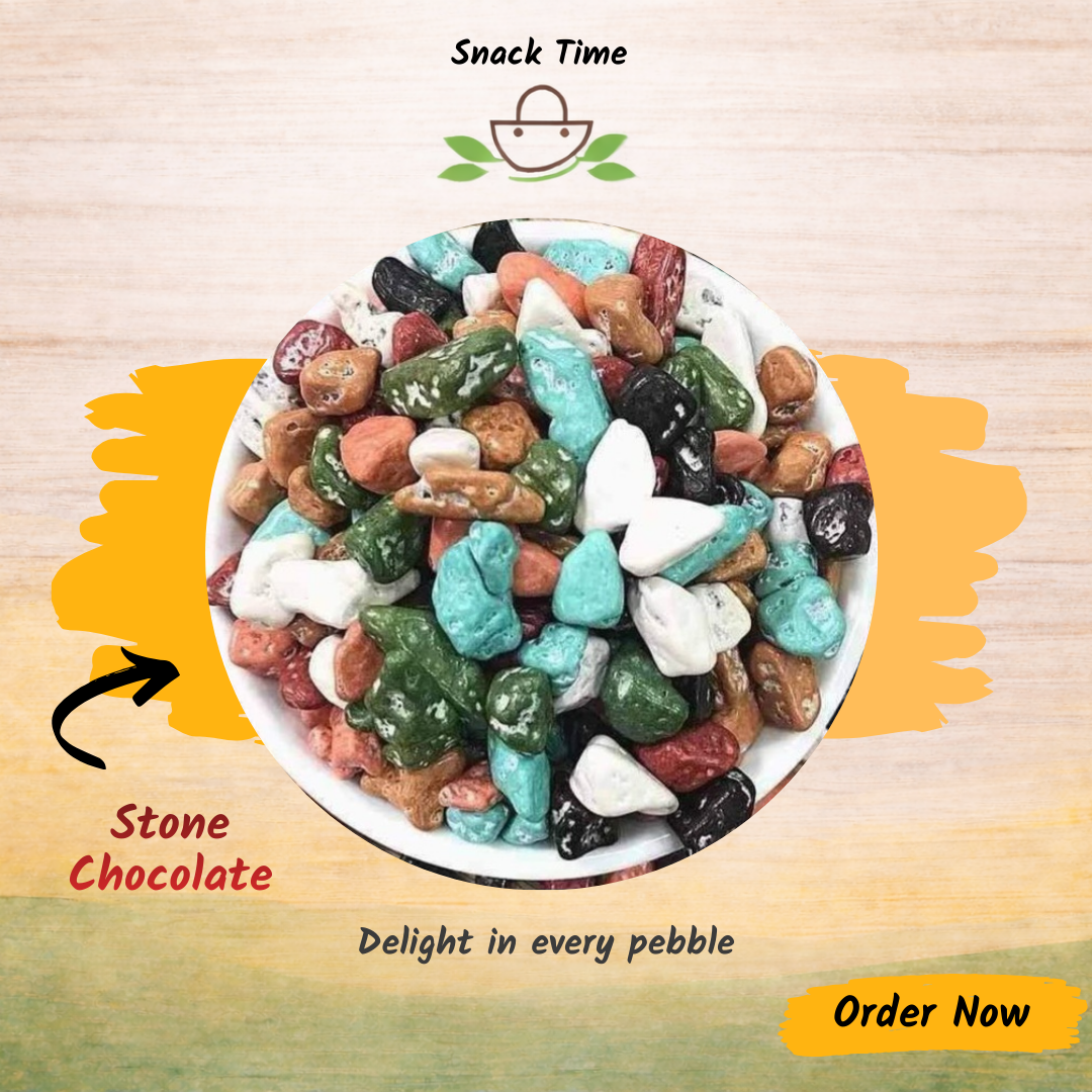 Stone Chocolate | Rock-Shaped Novelty Chocolate | Snack Time