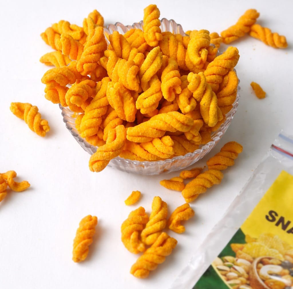 Spiral Potato Chips | Crispy Twisted Potato Snack